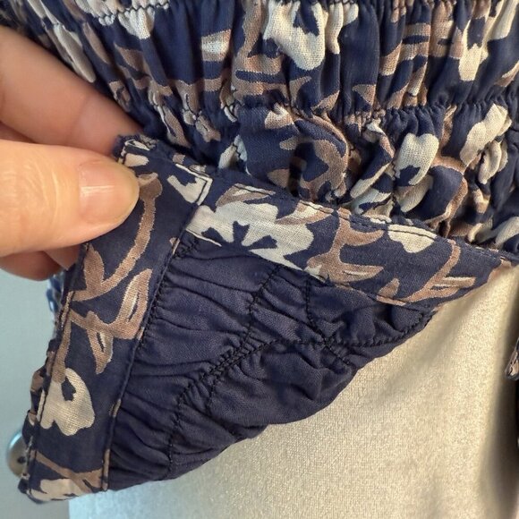 Mirth Floral Sleeveless Smocked Cropped Tank Top - Picture 13 of 15